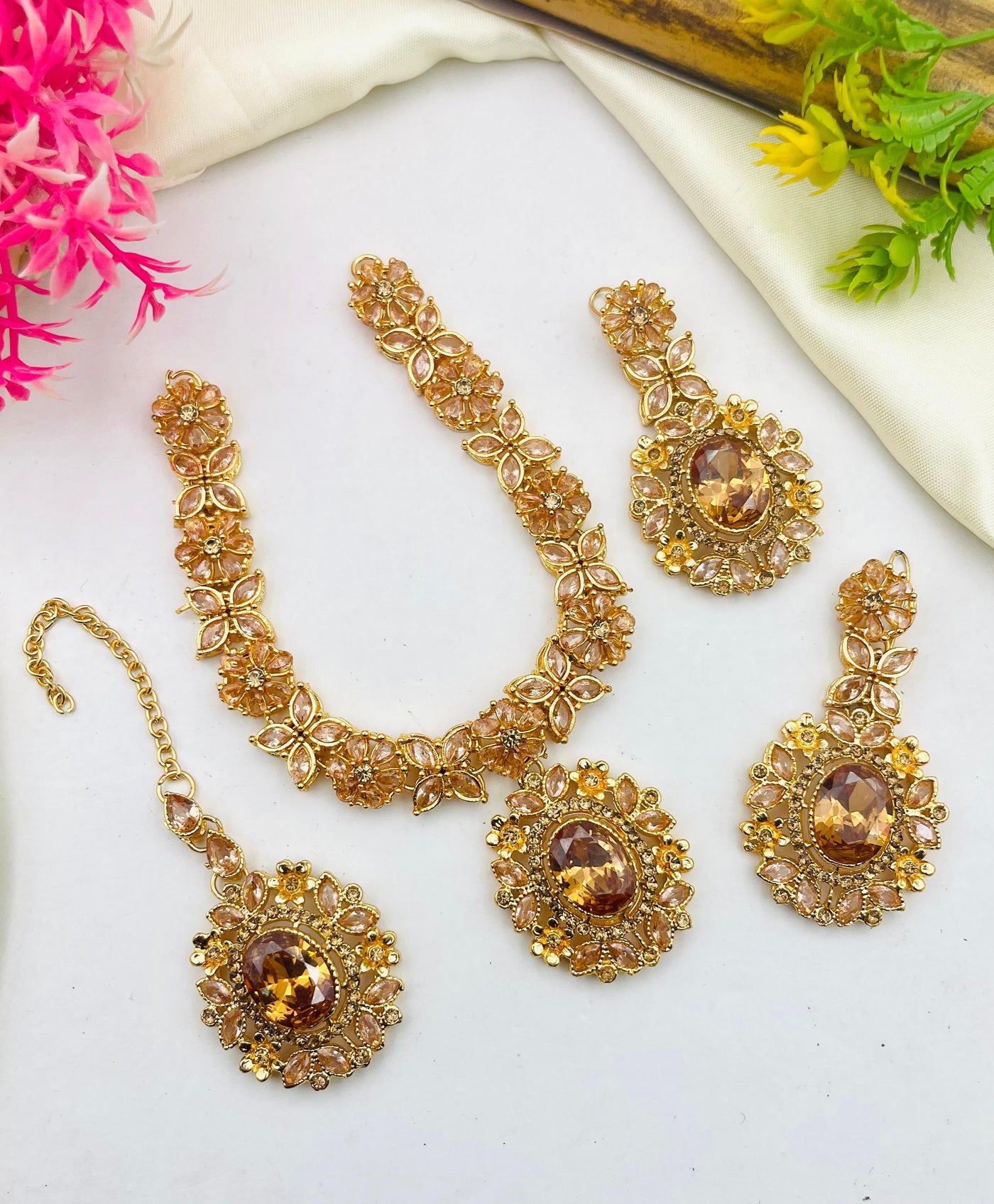 Zircon Bridal Set
