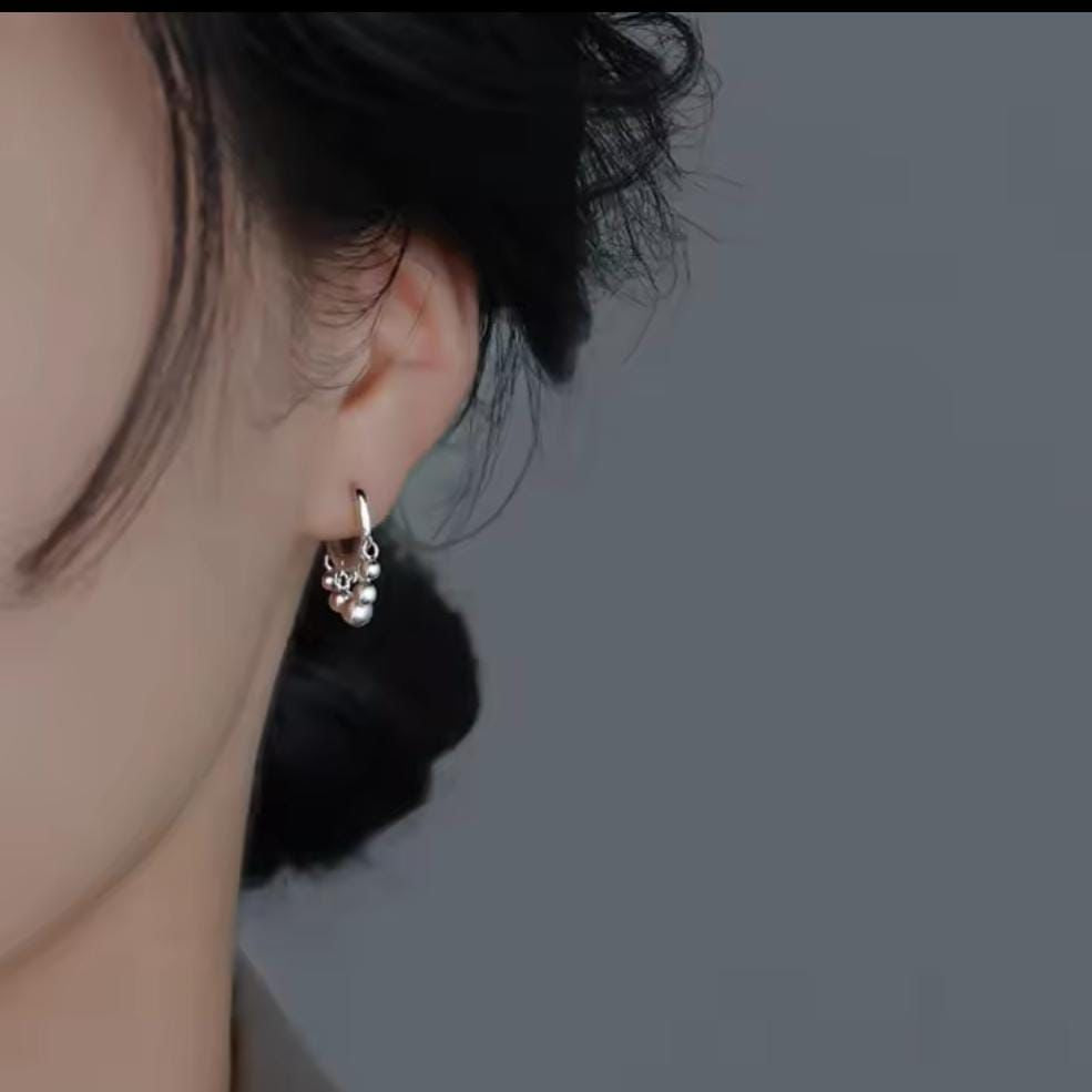 Chumki Gold  Plated and silver Plated Earring