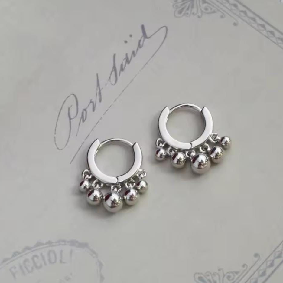 Chumki Gold  Plated and silver Plated Earring