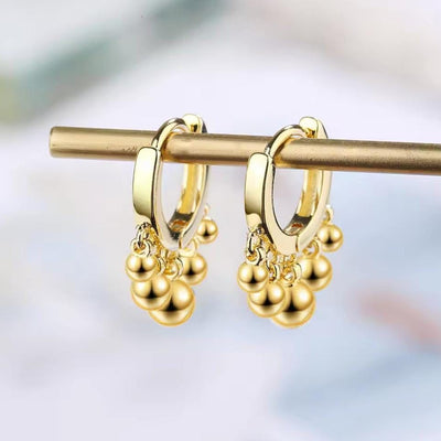 Chumki Gold  Plated and silver Plated Earring