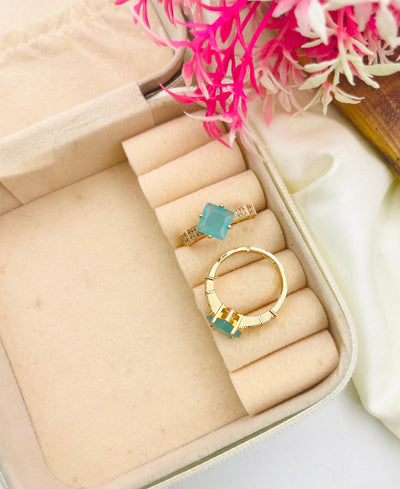 Zircon Daimond Rings