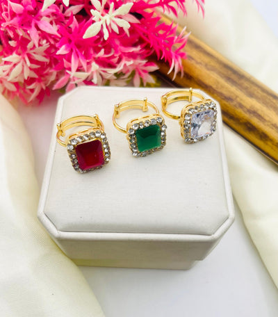 Gold Plated Zircon Stones
