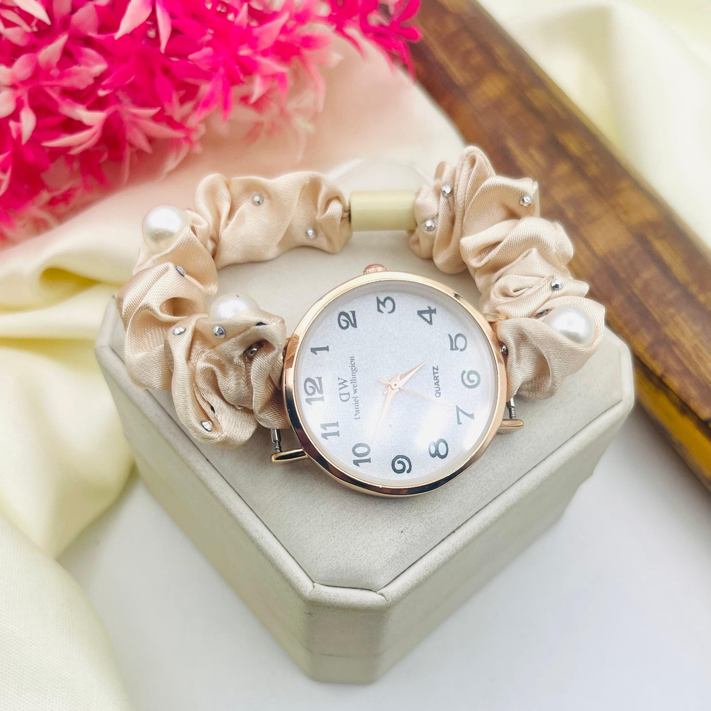 Stones Work Scrunchies Watches