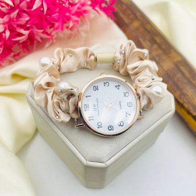 Stones Work Scrunchies Watches