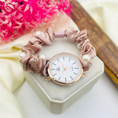 Stones Work Scrunchies Watches