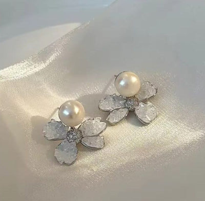 China Imported Butterfly Crystal Studs  Earring