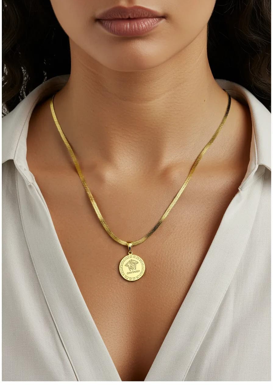 Snake locket Chain Pendants